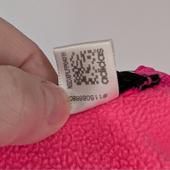 Adidas Women Bright Neon Pink Climawarm Drawstring Hoodie Sweater Sweatshirt XS - Picture 10 of 11